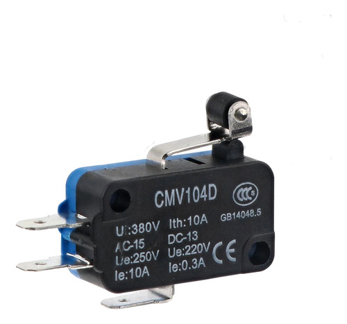 Int Limite 1nc+1no Polea Corta Pack 10 Pz Cntd Cs10n051c2