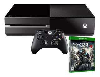 Microsoft Xbox One 500GB Gears of War 4 color negro