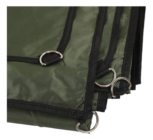 Vela Rectangular For Sombra De Sol For Patio Verde