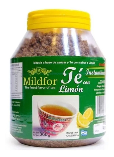 Te Con Limon Granulado Mildford Sin Tacc X 360 Grs