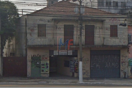Imagem 1 de 11 de Ref 12.758 Excelente Terreno Localizado No Bairro Tatuapé, Com 1046 M² De A.c, 670 M² De A.t E Frente: 14 M. Zoneamento: Zeup ! - 12758