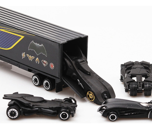 // 1 Batman Y Batmobile Kids En Escala 1:64