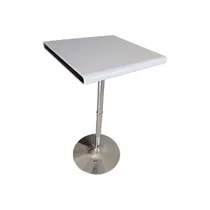 Comprar Mesa Barra Alta Moderna Cuadrada Lujo (110cm X 60cm X 60cm) 