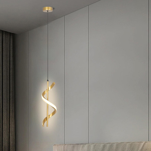 P Lámpara De Techo En Espiral Lámpara De Decoración Del
