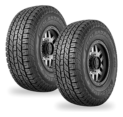 Kit 2 Llantas 245/70r16 118/115r Yokohama Geoa/tg015