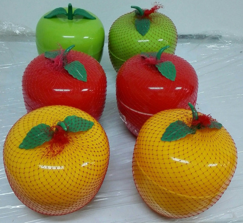 Imagen 3 de 4 de Manzana Hielera Plastico Recipiente Multiuso Hogar