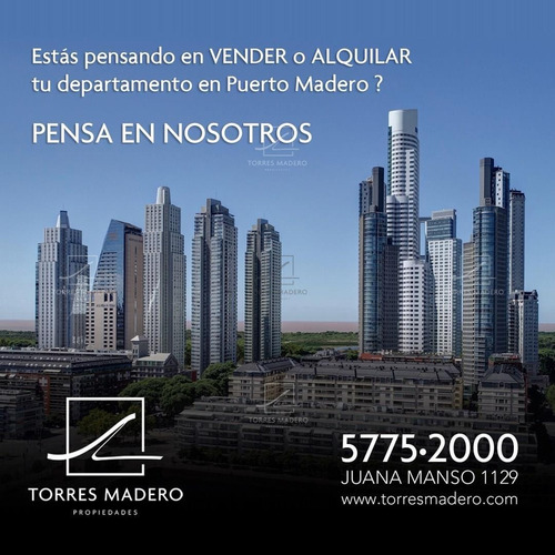 Le Parc Amoblado Premium 1 Dormitorio Con Cochera.