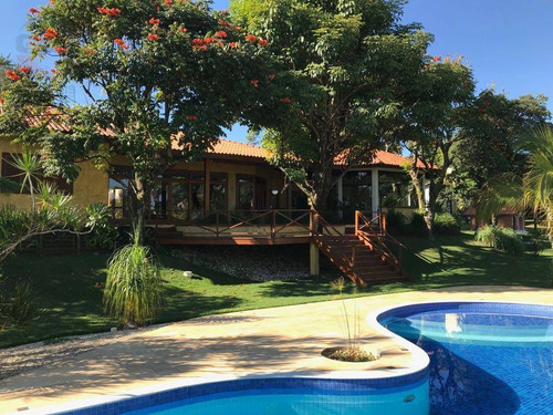 Belíssima Chácara Com 6 Suítes À Venda, 5000 M² Por R$ 2.200.000 - Condomínio Lagos De Shanadu - Indaiatuba/sp - Ch0678