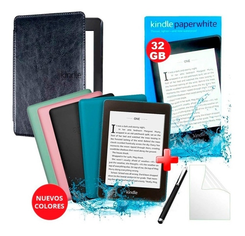 Kindle Paperwhite Waterproof 32 Gb Gen 10 + Estuche Origami 