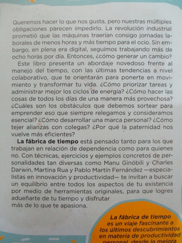 Imagen 9 de 9 de Martina Rua, Pablo M. Fernández - La Fábrica De Tiempo