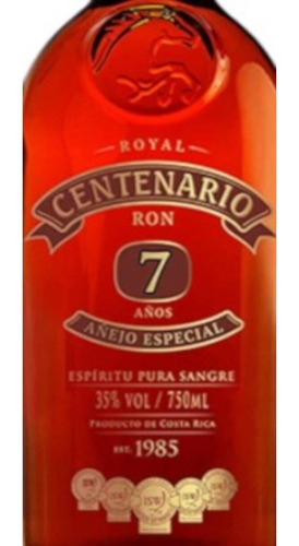 Pack De 4 Ron Royal Centenario 7 Años 750 Ml