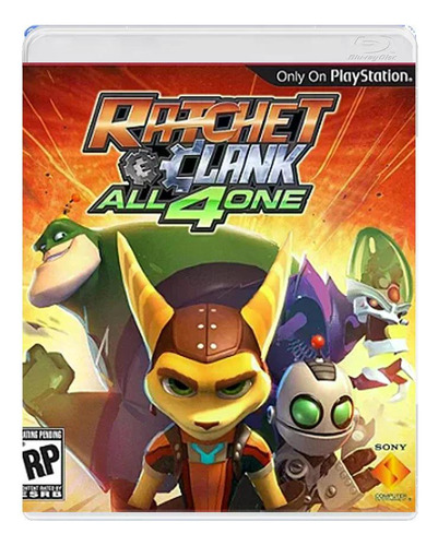 Jogo Seminovo Ratchet E Clank: All 4 One Ps3 (Recondicionado)