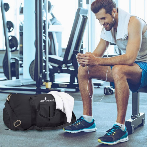 Imagen 2 de 6 de Bolso Deportivo Para Viaje Tela Impermeable Gym