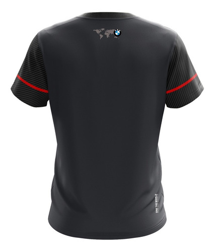 Imagem 3 de 4 de Camiseta Bmw Casual 03 Brk Motociclismo Tecido Dry