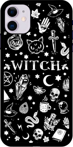 Funda Para Celular Diseño Halloween Bruja Witch