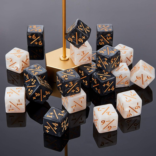 Conjunto De 48 Dados Y Contador Para Magic The Gathering