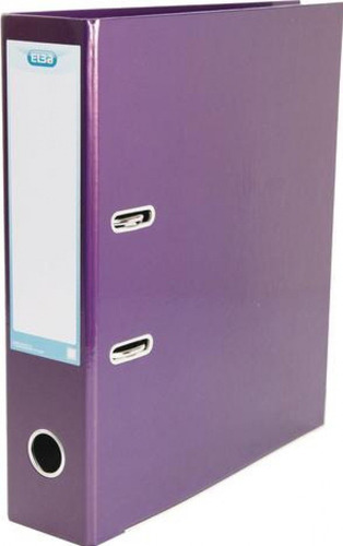 Archivador Palanca Elba Classy A4 70 Mm Metalizado Purpura