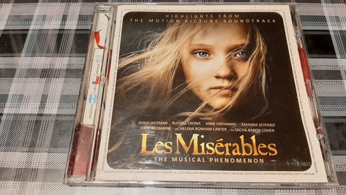 Les Miserables - The Musical  Soundtrack- Cd  Original 