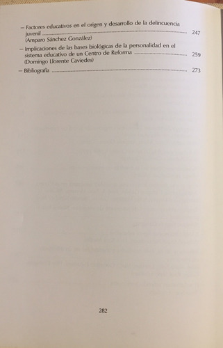 Libro Reflexiones Sobre El Internamiento De Menores Infracto