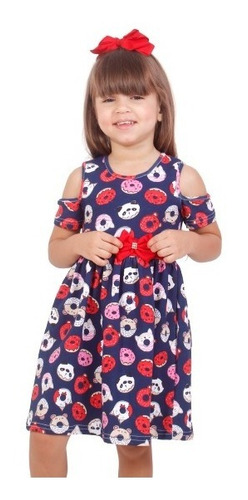 Vestido Infantil Boneca Kit Com 9 Peças Atacado 