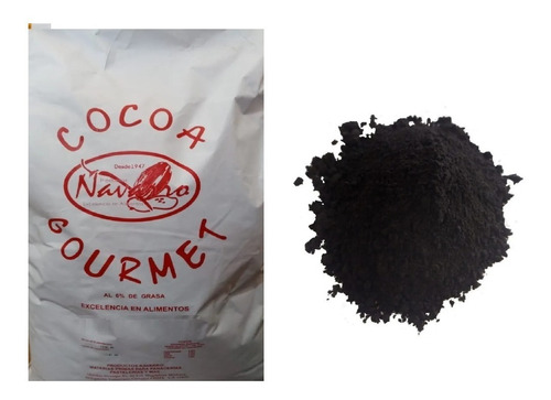 25 Kg De Cocoa Gourmet Negra Excelente Calidad Sin Azúcar