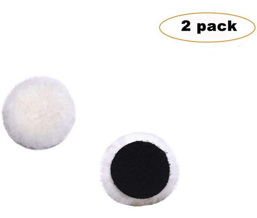 Set Esponja Para Pulir Auto 2 Packs 7 De Pulgadas Gracefur