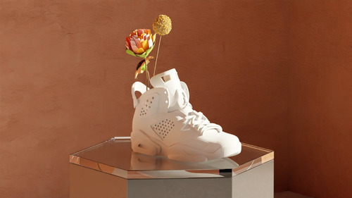 Matero Zapato Air Jordan Vi Impreso En 3d