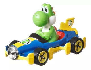 Hot Wheels Mario Kart * Yoshi Mach 8 Escala 1:64 Metal