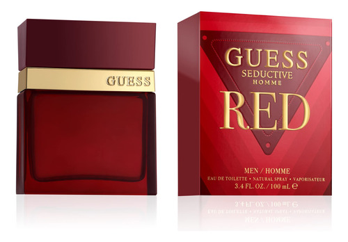 Perfume Guess Seductive Red Eau De Toilette 100 Ml Para Homb