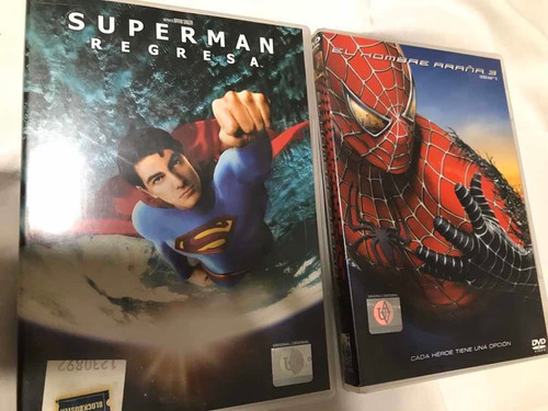 Dvd Originales Hombre Araña 3 - Superman Regresa