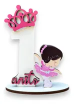 Comprar 20 Souvenirs Cumpleaños\u002Fnumero Bailarina Ballet Primer Añito