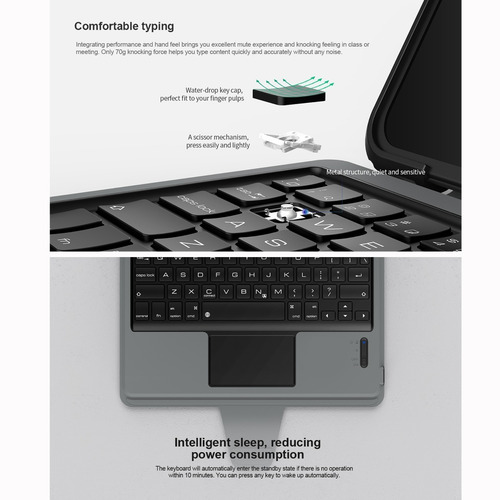 Case iPad Pro 11 2022 M2 Compatible El Teclado Apple Pencil