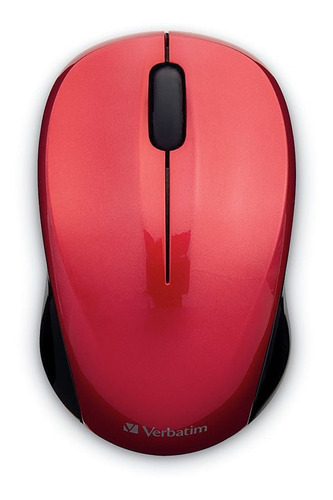 Mouse Inalambrico Verbatim Super Silencioso Rojo