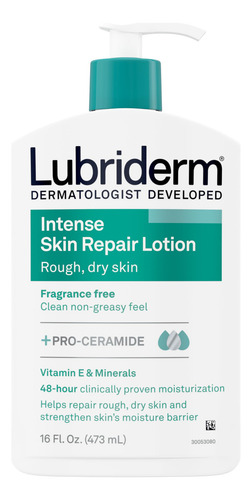 Loción Lubriderm Intense Dry Repair 480 Ml Con Vitamina E