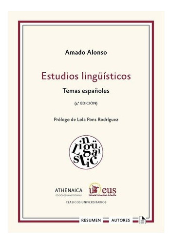 Estudios Linguisticos (libro Original)