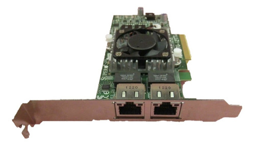 Placa Rede Supermicro Aoc-stg-i2t Dual 10gb Rj45 X540 Intel