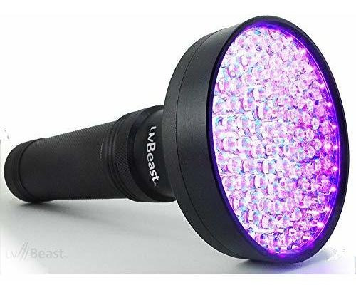 Uv Linterna Luz Negra 100 Led Efecto Reflector 30 Pie 1x