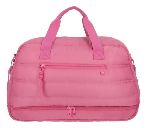 Bolso Deportivo De Mujer New Spinning Fucsia Mediano