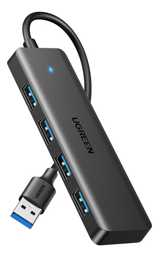 Hub Usb Ugreen Usb 3.0 De 4 Puertos Ultrafino Para Computado