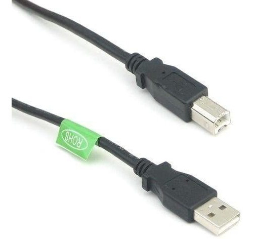 Cable Usb 2.0 A Macho A B Macho, 6 Pulgadas/negro