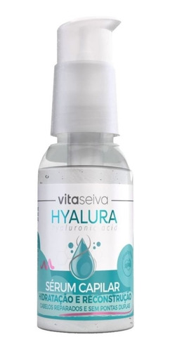Serum Capilar Reconstrução Hyalura 60ml Lançamento Vita Seiv