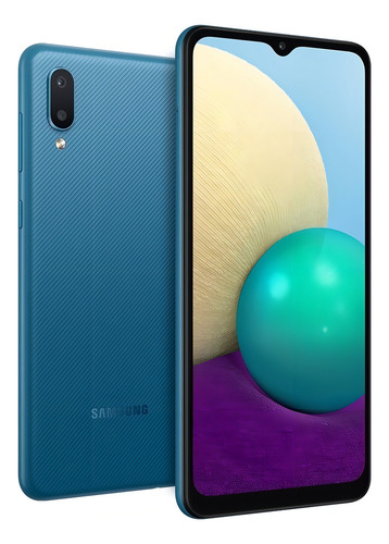 Samsung Galaxy A02 Dual Sim 64 Gb Azul 3 Gb Ram Azul