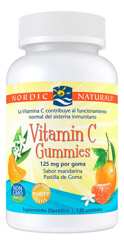 Vitamina C Nordic Naturals 120 Gomitas