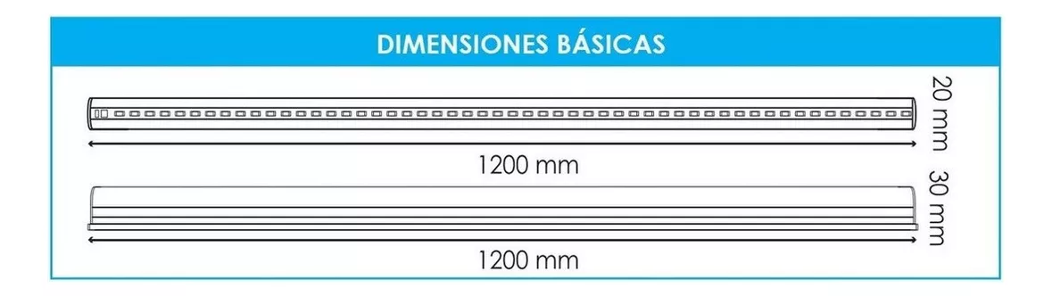 Primera imagen para búsqueda de barra de luz led