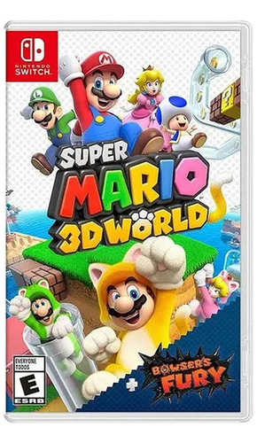 Juego Super Mario 3d World + Bowsers Fury - Nintendo Switch (Usado)