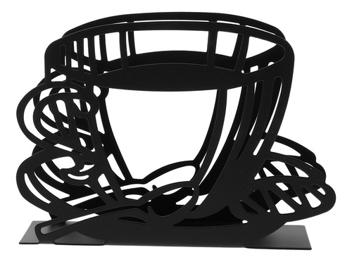 Soporte Para Servilletas De Metal Hueco Para Bar Y Restauran