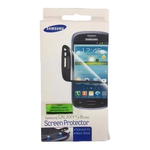 Protector Samsung S3 Mini Pantalla 06 Und Transparente Marco