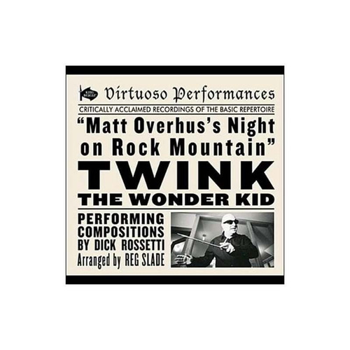 Twink The Wonder Kid Matt Overhus's Night On Rock Mountain C