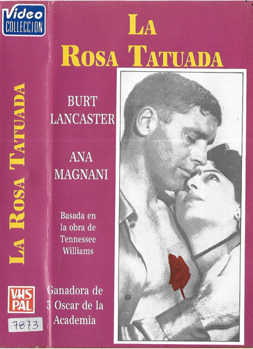 La Rosa Tatuada Vhs Anna Magnani Burt Lancaster