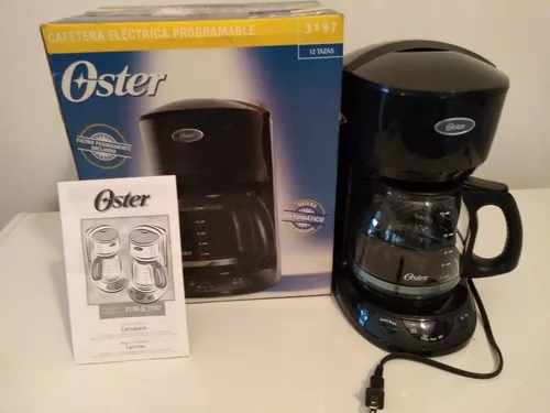 Cafetera Eléctrica Oster 3196 12 Tazas Negro – 212global